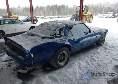 1980 Pontiac Firebird z USA, uszkodzony, nr VIN 00002V87WAN103181